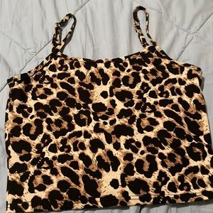 cheetah print tank